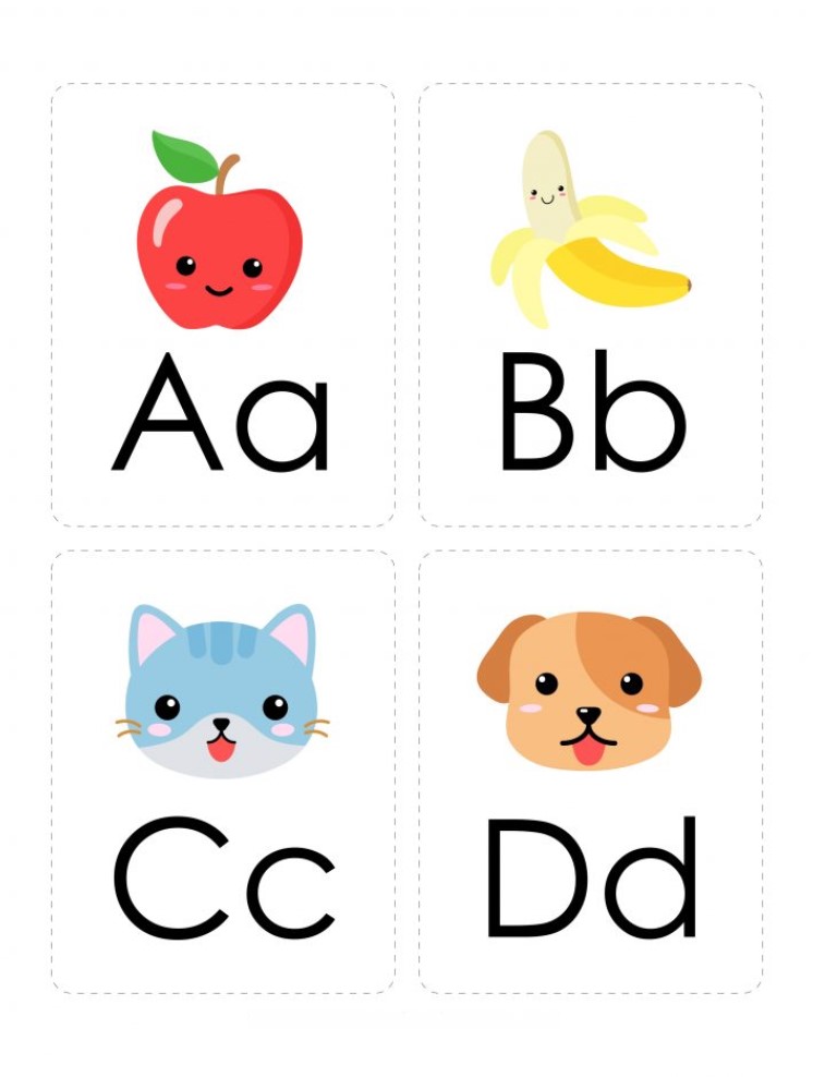 Free Printable Alphabet Flash Cards