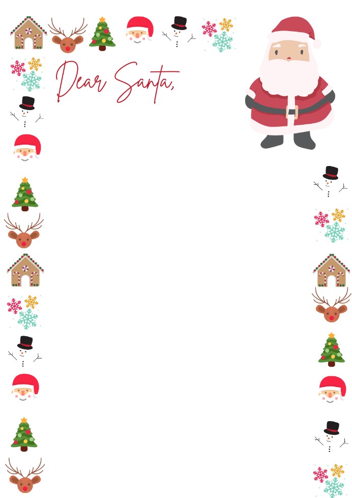 Free Printable Letter to Santa