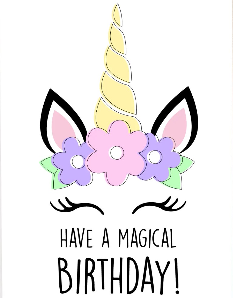 Printable Birthday Cards for Kids