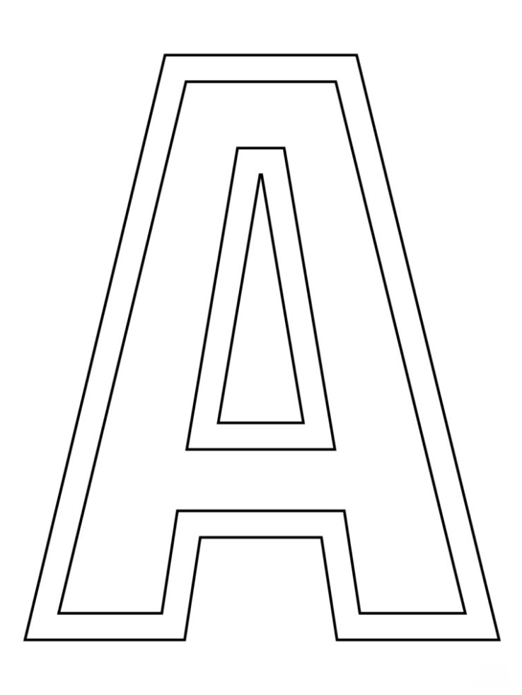 Printable Letter A