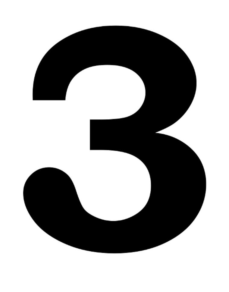 Printable Number 3 Worksheets