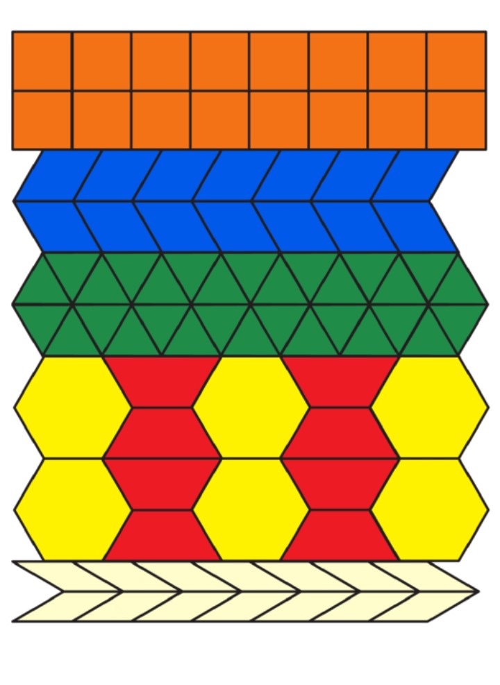 Printable Pattern Blocks Free for Kids