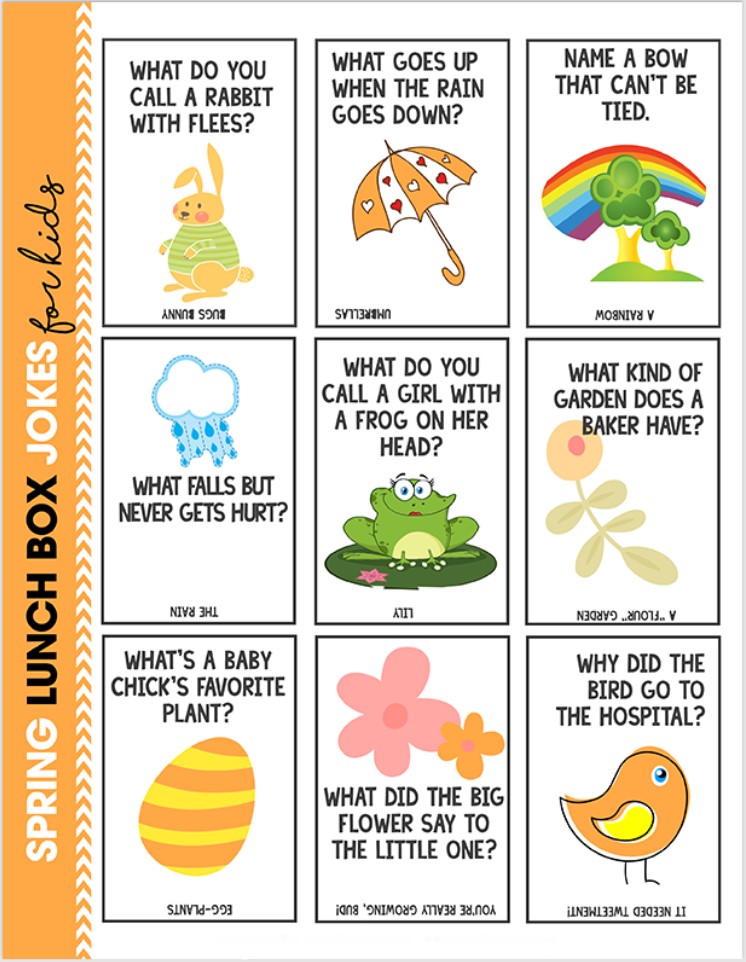 Free Printable Kids Jokes for Kids