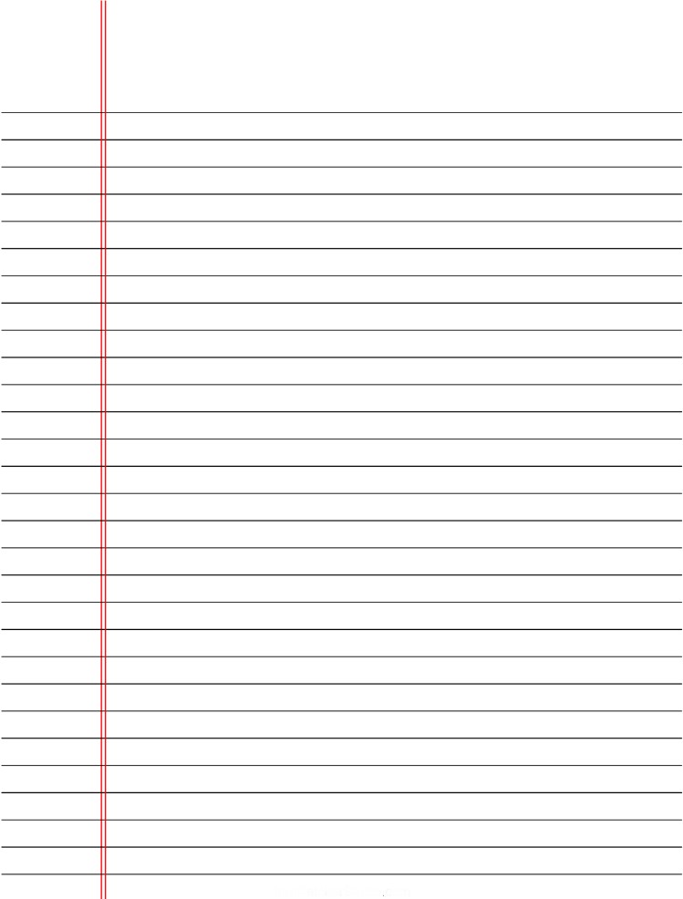 Free Printable Sheets With Lines
