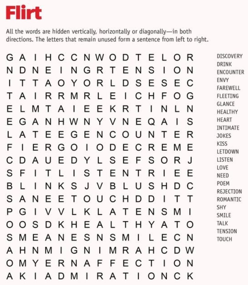 Free Printable Word Searches