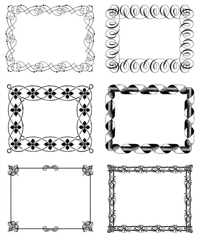 Printable Border Labels Free