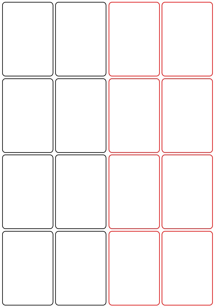 Printable Card Template Free