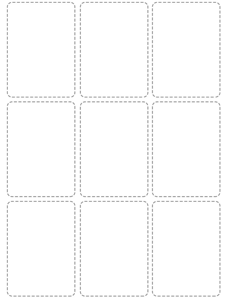 Printable Card Template