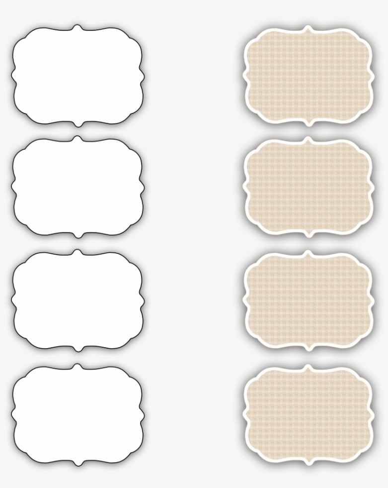 Printable Tag Template