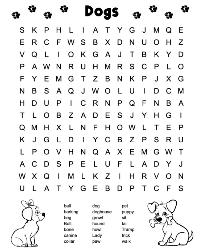 Printable Word Searches