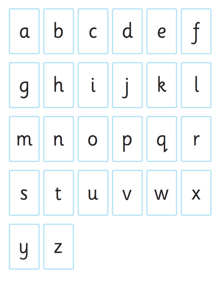 Free Printable Alphabet Cards