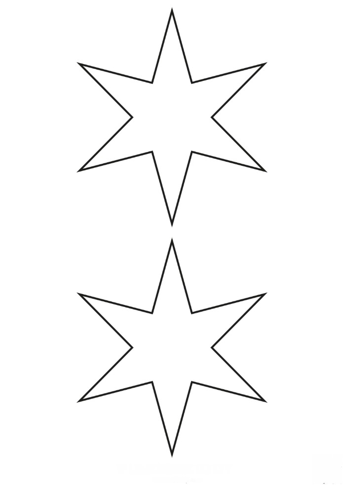 Free Printable Images of Stars