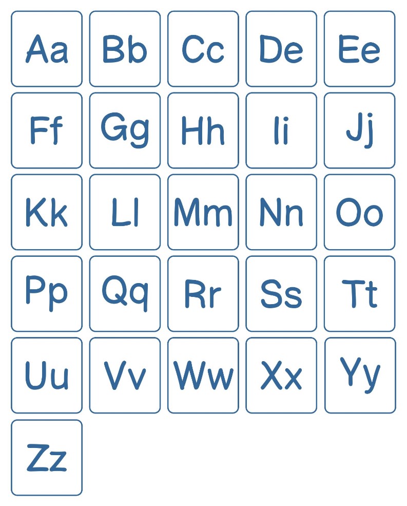Printable Alphabet Cards