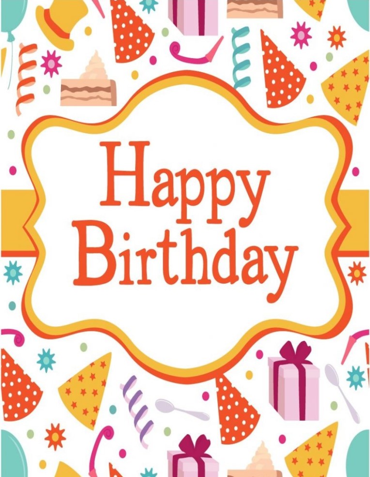 Printable Birthday Cards for Women