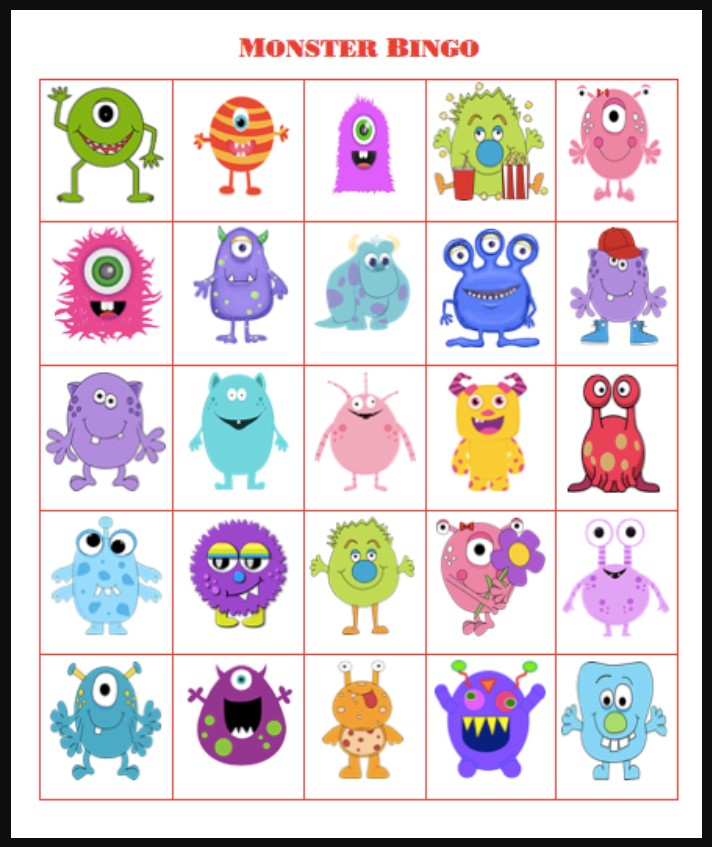 Printable Game Cards Free