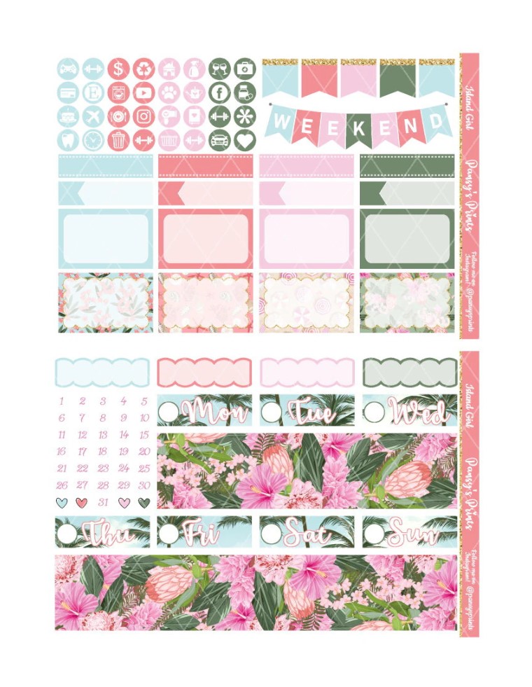 Printable Journal Stickers Free
