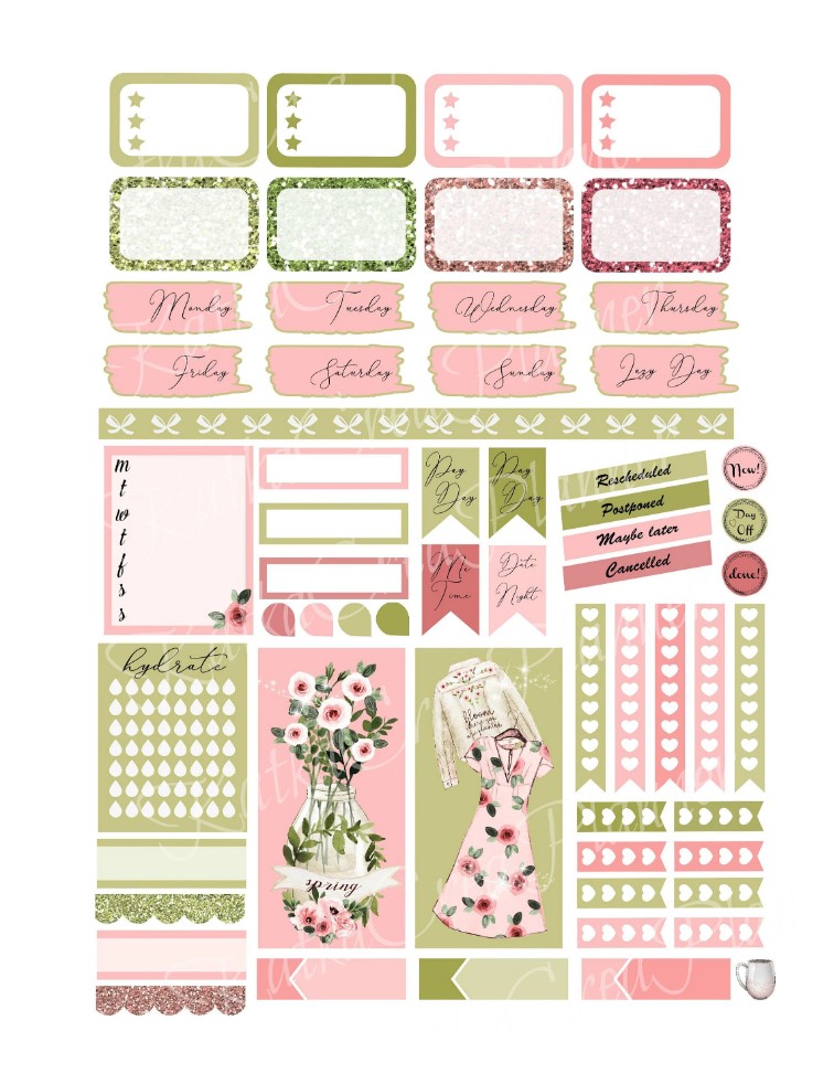 Printable Journal Stickers