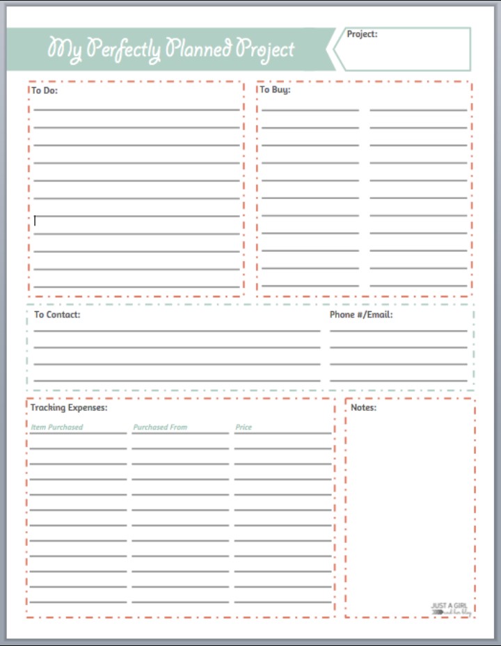 Free Printable Craft Projects