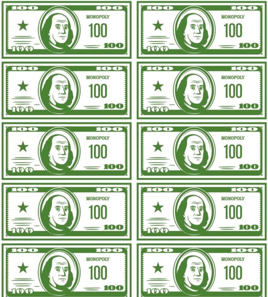 Free Printable Game Money