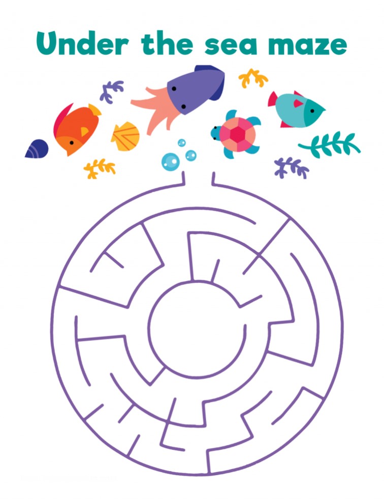 Free Printable Kids Mazes