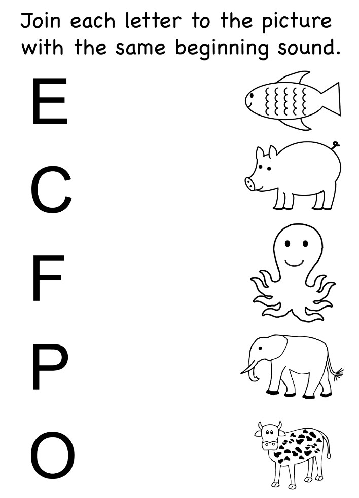 Free Printable Kids Worksheets
