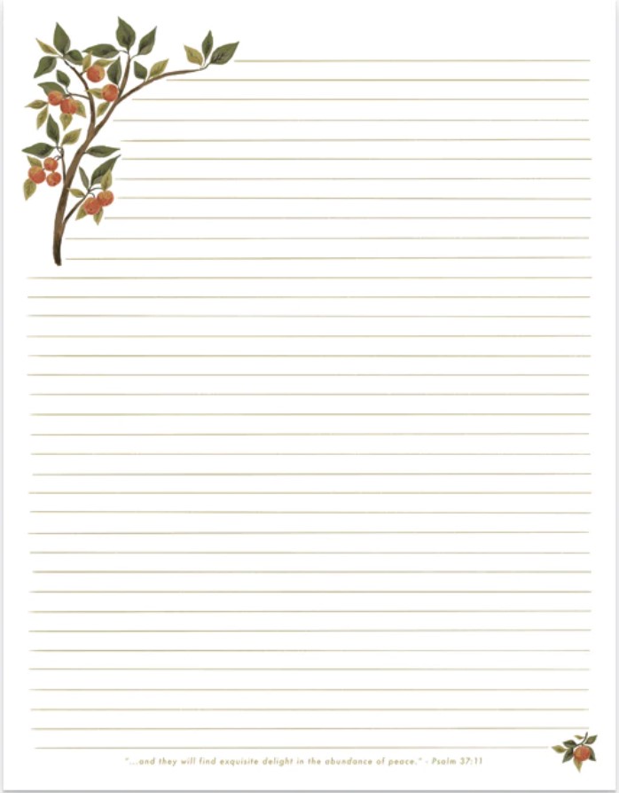Free Printable Letter Paper