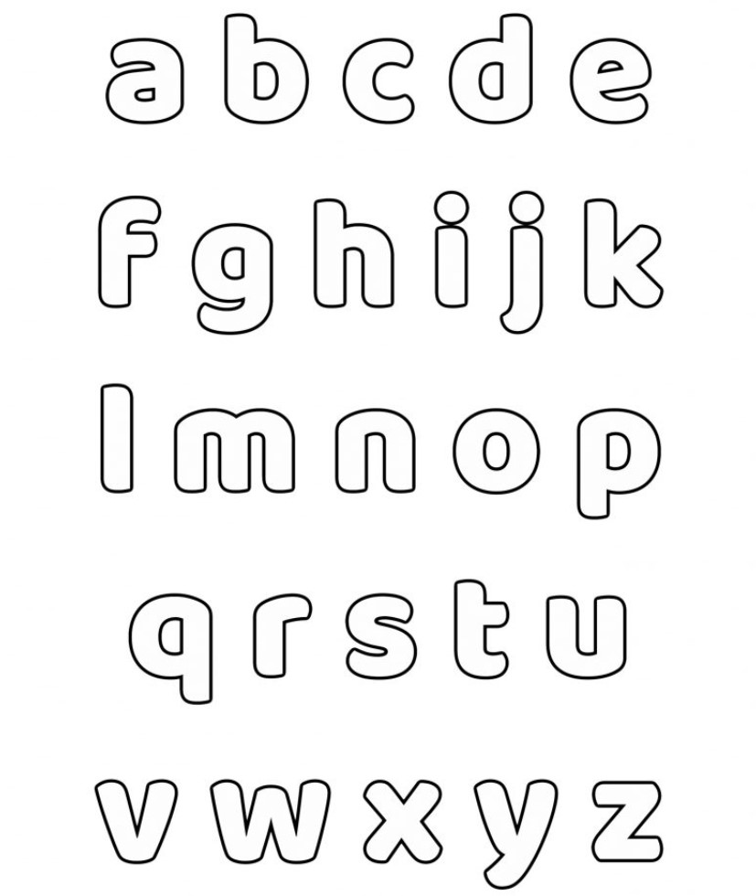 Free Printable Stencil Alphabet