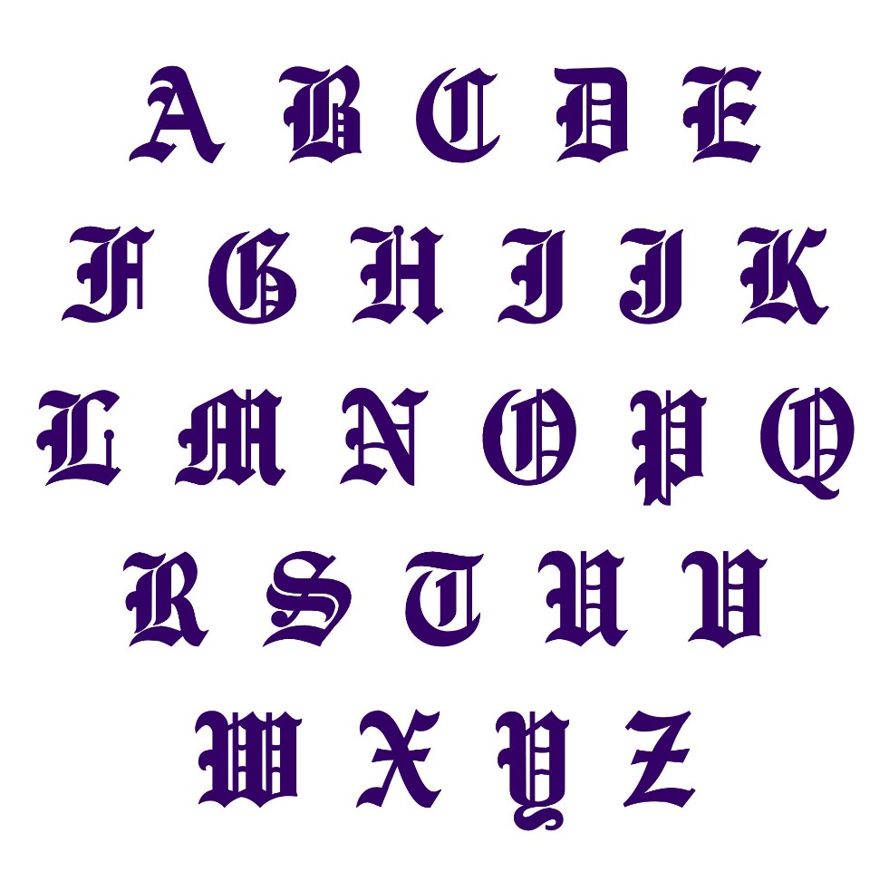 Free Printable Stencil Font
