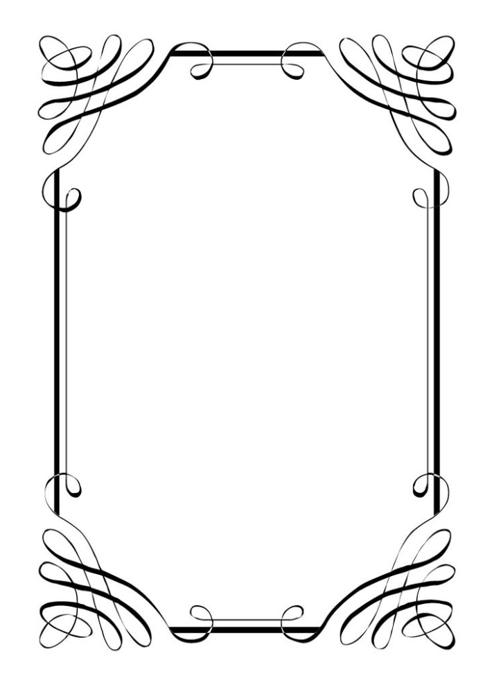 Printable Border Templates