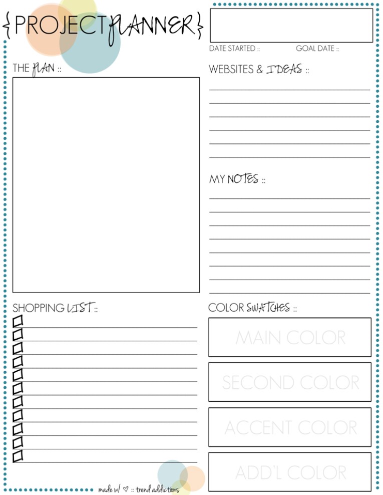 Printable Craft Projects