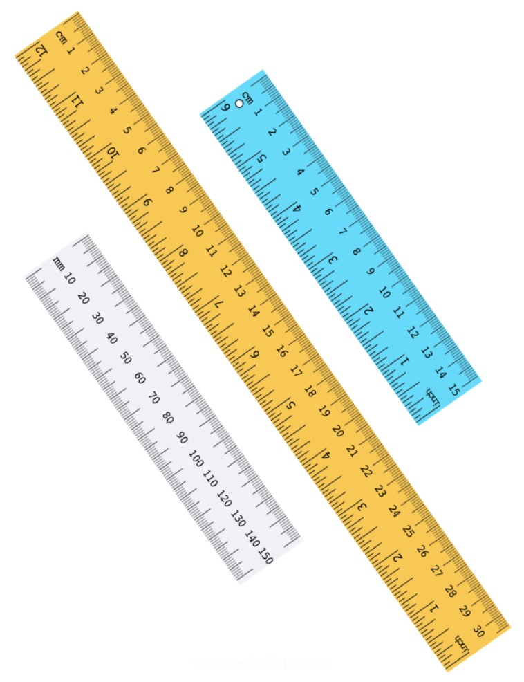 Printable Paper Ruler