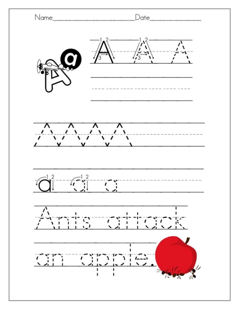 Printable Sheets for Head Start