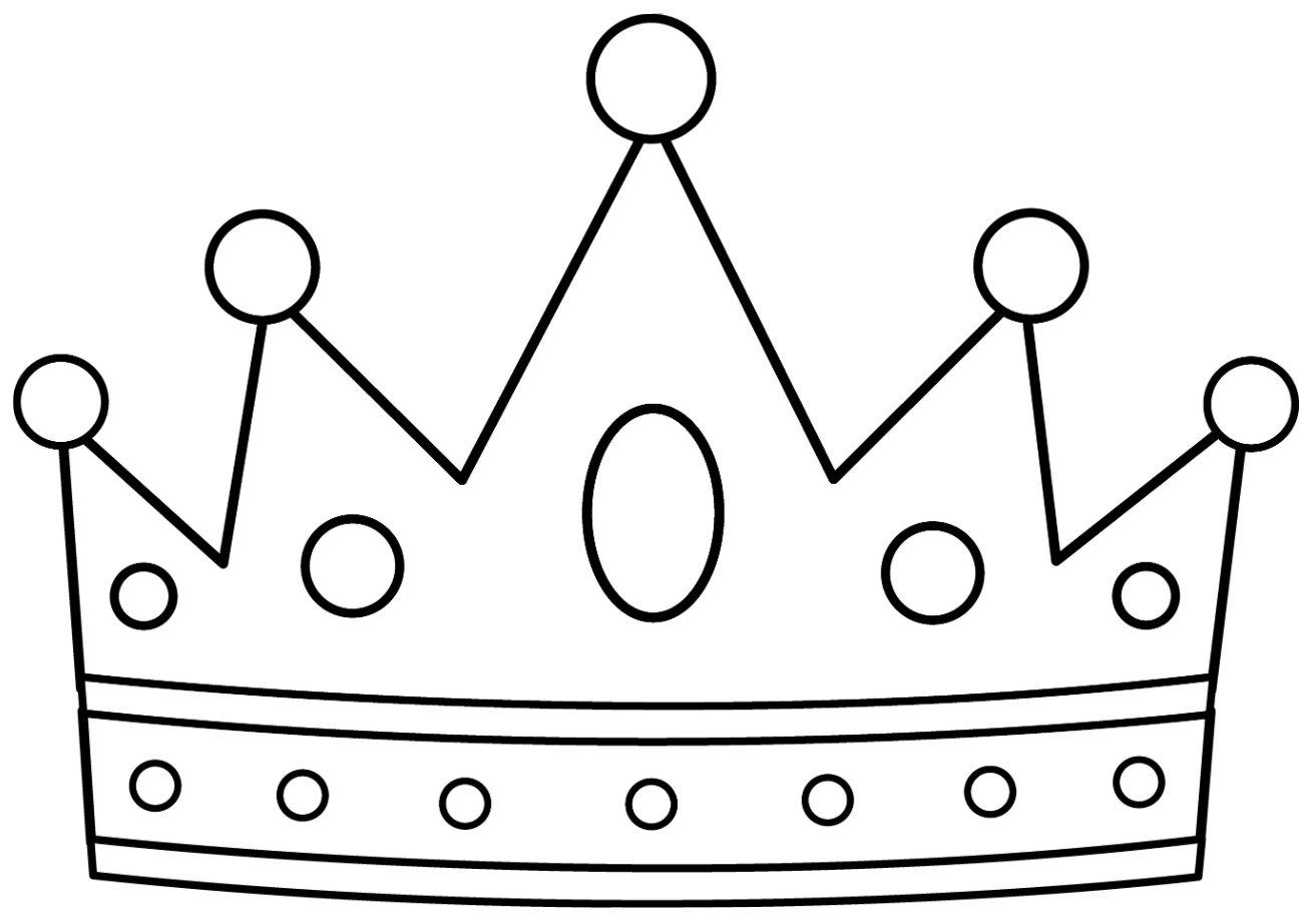 Printable Stencil Crown