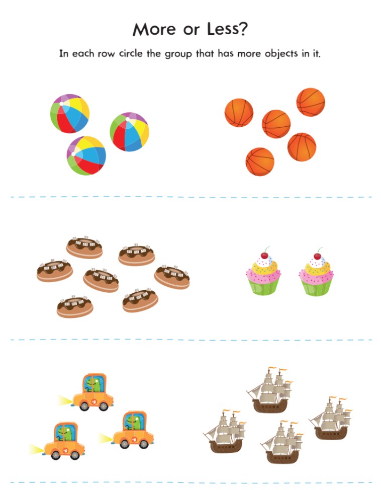 Printable Worksheets for Preschoolers Free