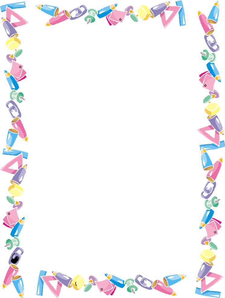 Free Printable Educational Borders