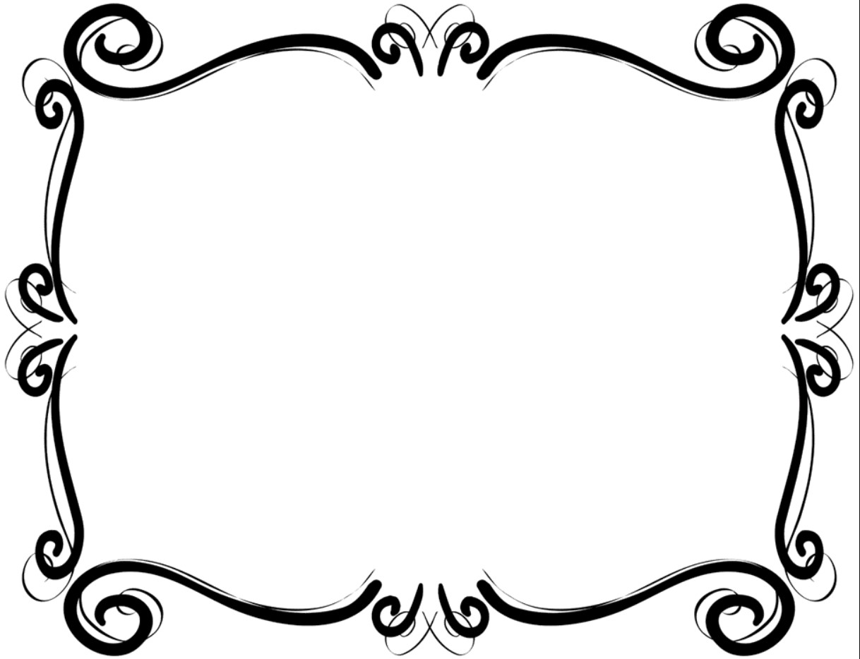 Free Printable Scroll Borders