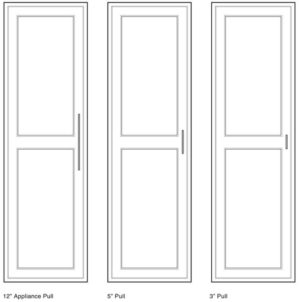 Free Printable Template for Cabinet Pulls