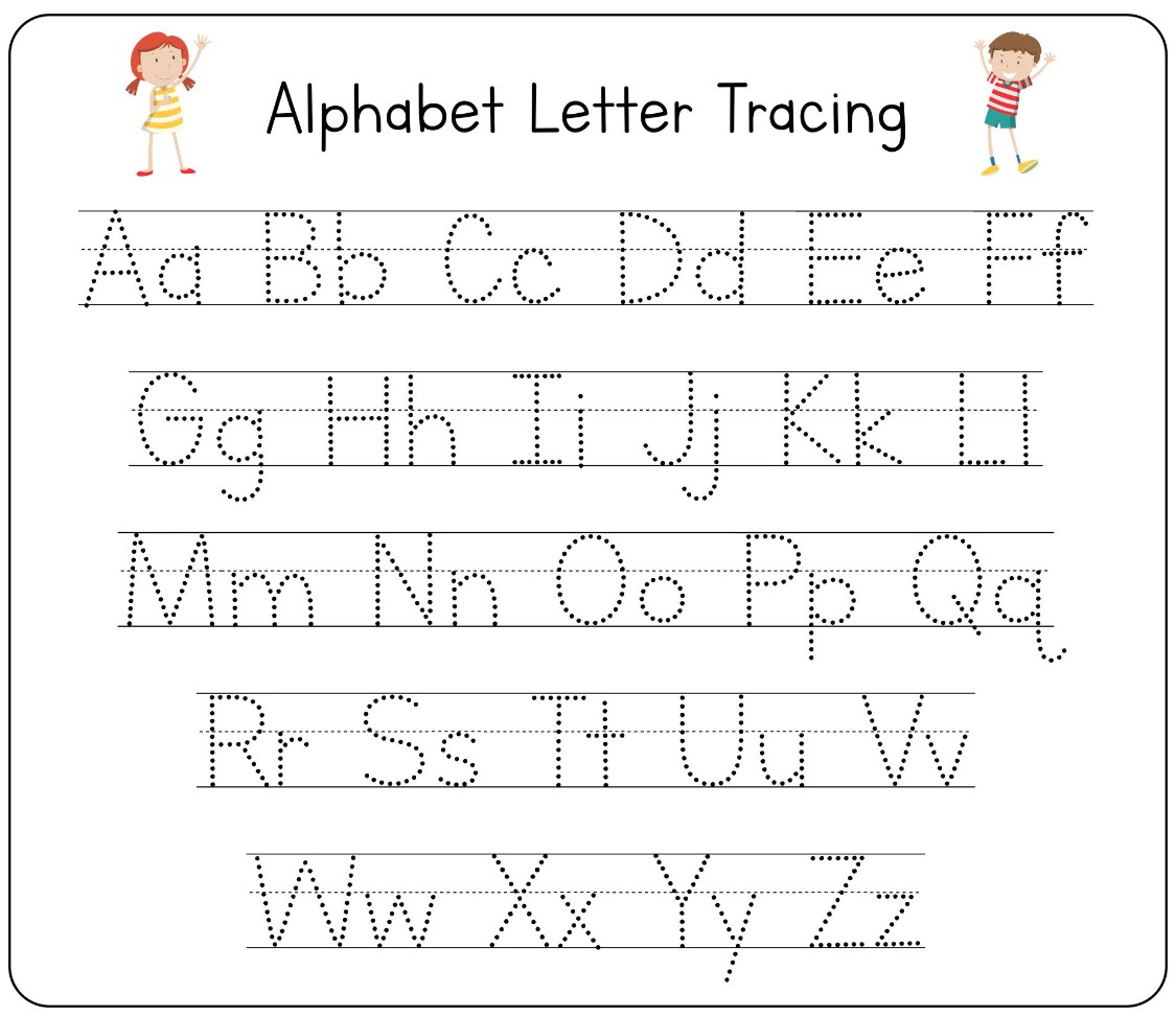 Printable Alphabet Tracing