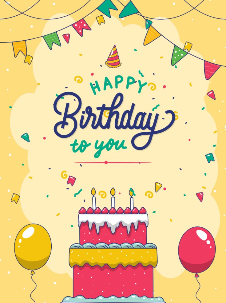 Printable Birthday Wishes Images Free