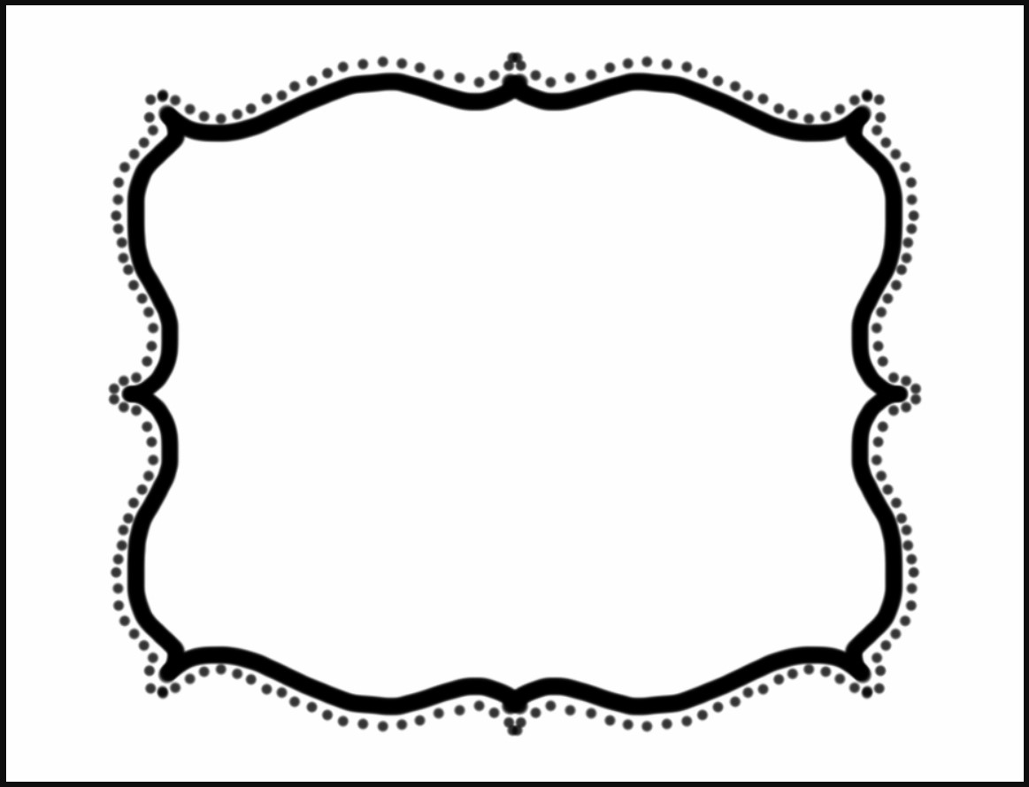 Printable Scroll Borders