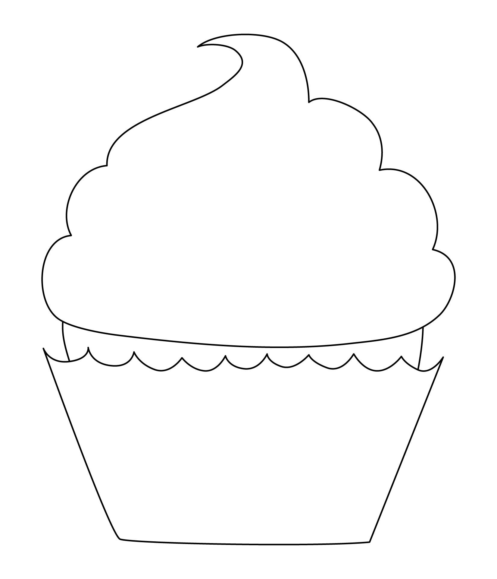 10 Best Cupcake Printable Template For Preschool PDF For Free At Printablee Templates Printable Free Cupcake Template Birthday Bulletin Boards