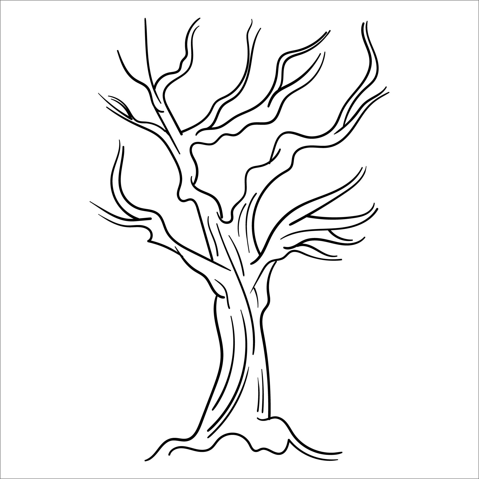 10 Best Large Printable Tree Pattern PDF For Free At Printablee Large Printable Precious Moments Coloring Pages Leaf Coloring Page