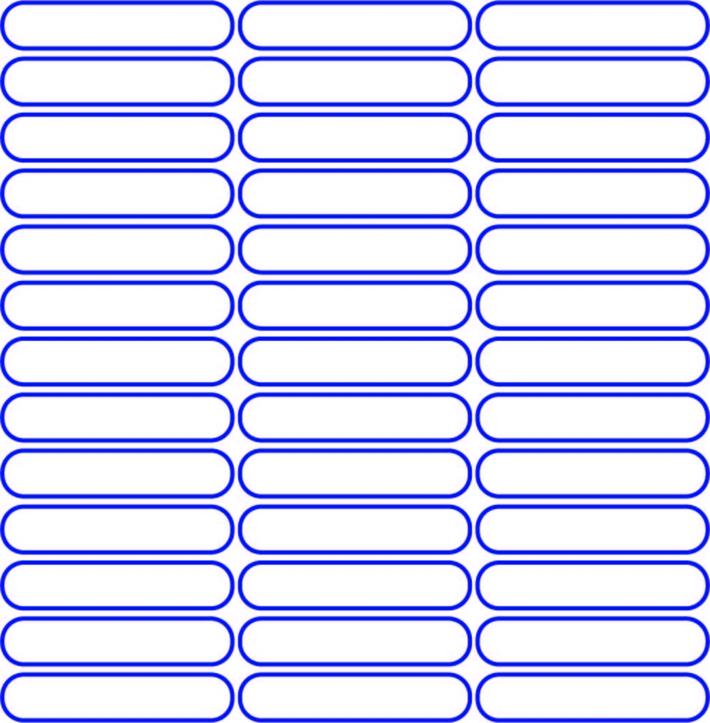 Pendaflex Printable Tab Template