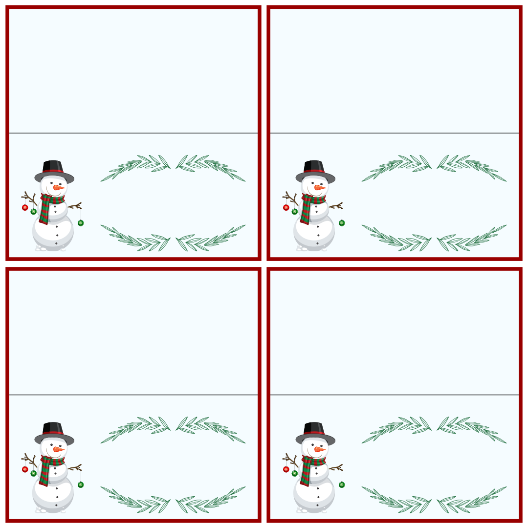 10 Best Printable Christmas Place Cards PDF For Free At Printablee Christmas Place Cards Printable Place Cards Free Christmas Printables