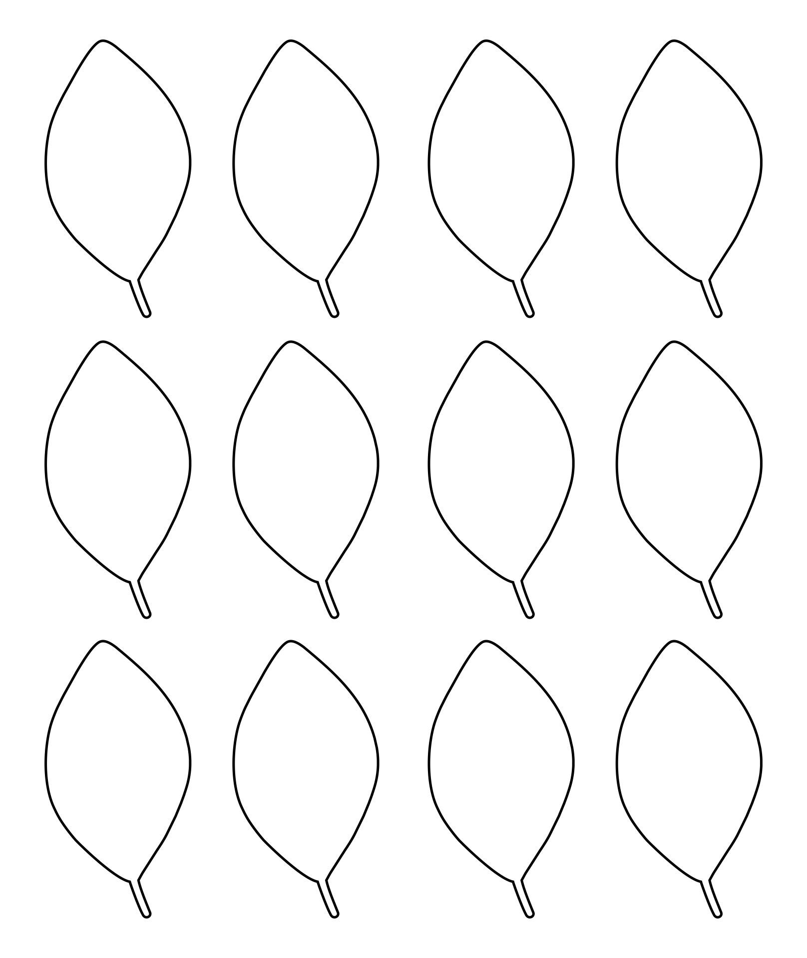 10 Best Printable Leaf Pattern Template PDF For Free At Printablee Leaf Template Printable Leaf Template Printable Leaves