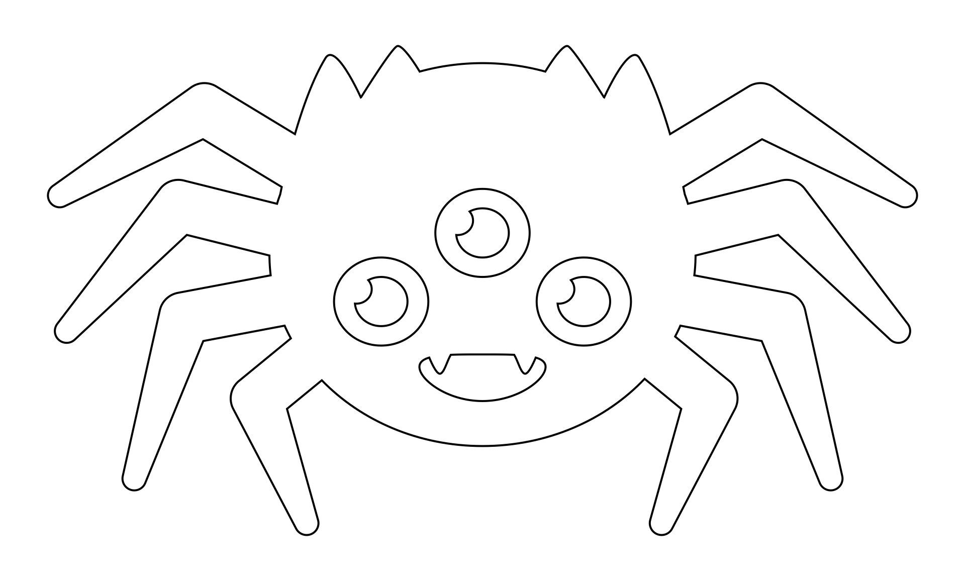 10 Best Printable Spider Template PDF For Free At Printablee Spider Template Spider Crafts Templates Printable Free