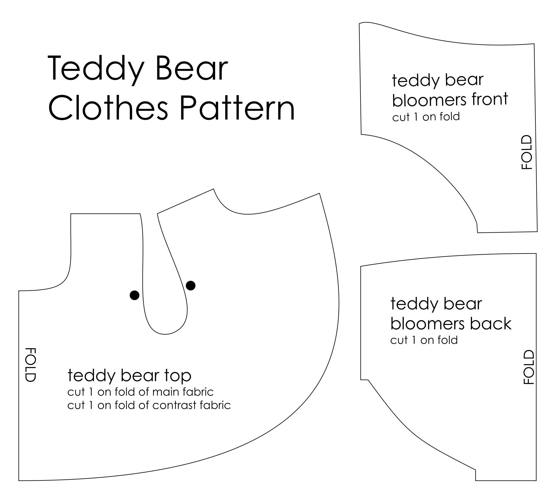 10 Best Printable Teddy Bear Sewing Pattern PDF For Free At Printablee Teddy Bear Sewing Pattern Teddy Bear Patterns Free Diy Teddy Bear