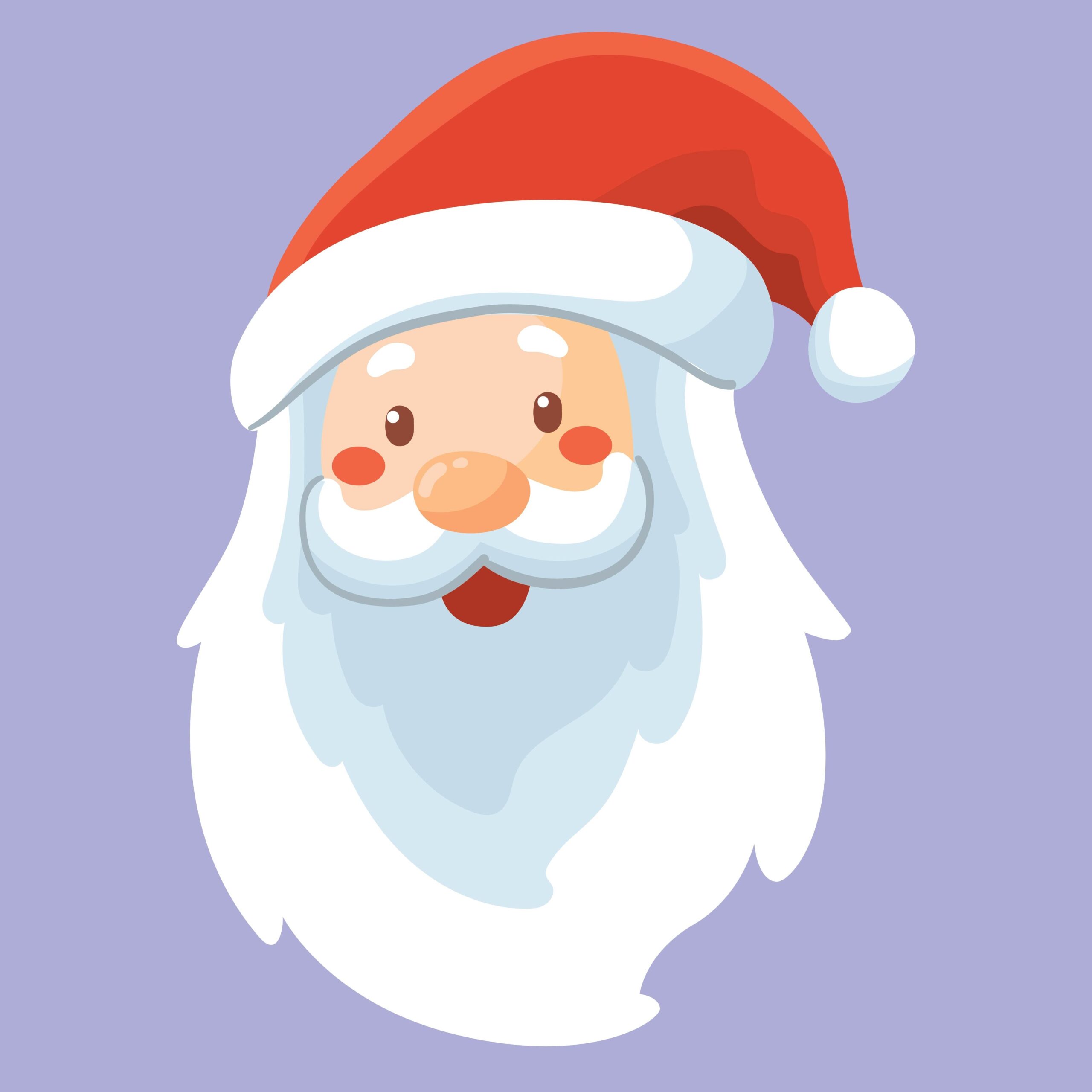 10 Best Santa Claus Face Template Printable PDF For Free At Printablee Santa Claus Images Santa Face Face Template