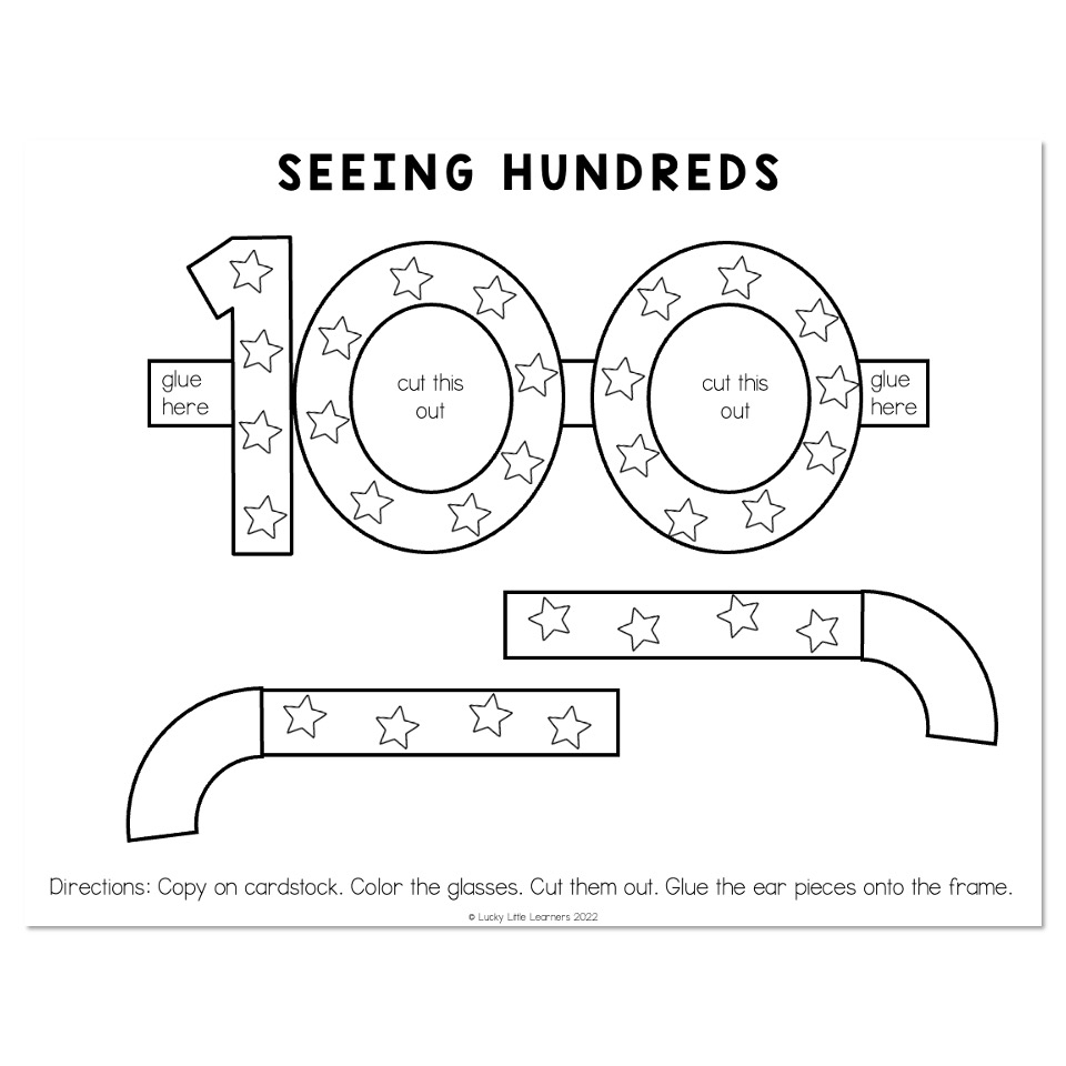 Free Printable Glasses Template Printable