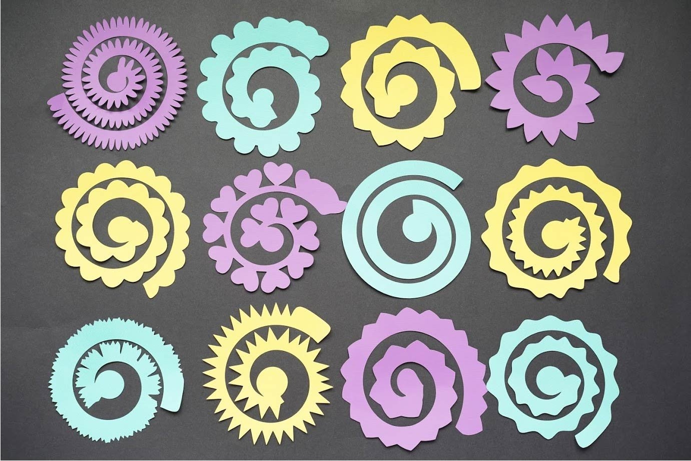 Printable Cricut Flower Template